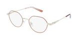 GAFAS GRADUADAS niños MAGIC TANIA marrón/dorado - vista de frente