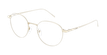 GAFAS GRADUADAS hombre MAGIC 173 dorado - vista de frente