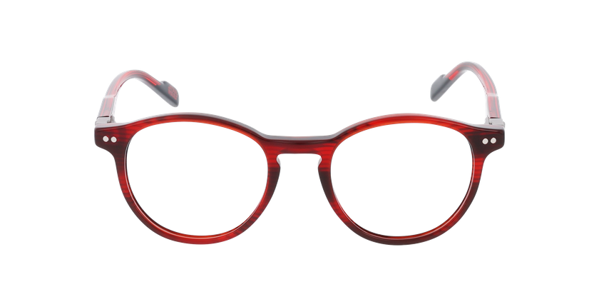 GAFAS GRADUADAS niños 5 rojo - vista de frente