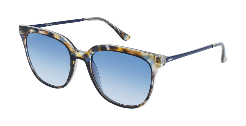 GAFAS DE SOL mujer LUINA carey/azul - vista de frente