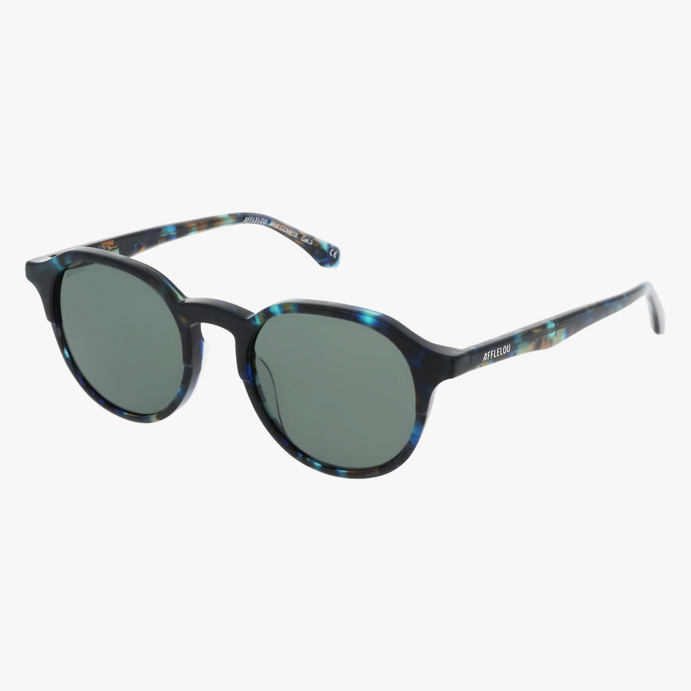 GAFAS DE SOL hombre COMETE carey/verde - vista de frente