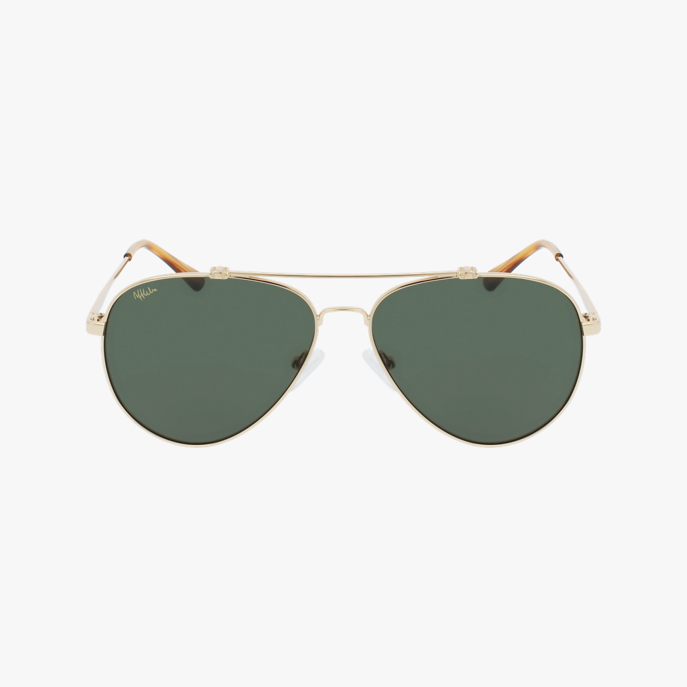 GAFAS DE SOL hombre SANTI dorado - vista de frente