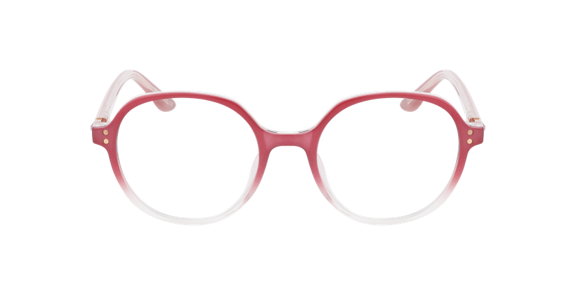 GAFAS GRADUADAS mujer MAGIC322 rojo/rojo degradado - vista de frente