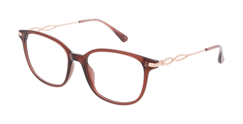 GAFAS GRADUADAS mujer LOUISA marrón - vista de frente