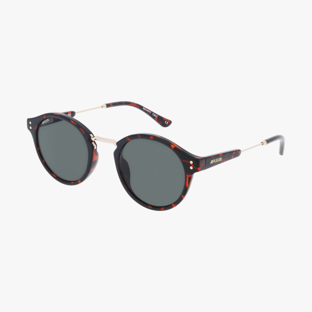 GAFAS DE SOL MOTTI carey/dorado - vista de frente