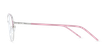 GAFAS GRADUADAS MAGIC 101 rosa/plateado - vista de frente