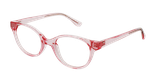 GAFAS GRADUADAS niños RZERO21 rosa - vista de frente