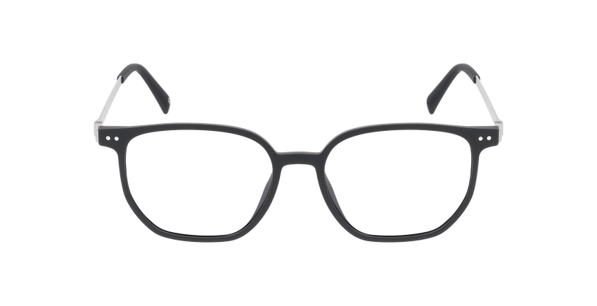 GAFAS GRADUADAS hombre DARIUS negro/plateado - vista de frente
