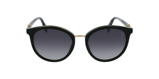 GAFAS DE SOL mujer STOA29S negro brillante vista de frente