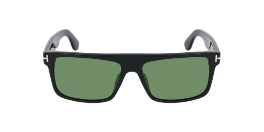 GAFAS DE SOL hombre PHILIPPE FT0999 negro brillante vista de frente