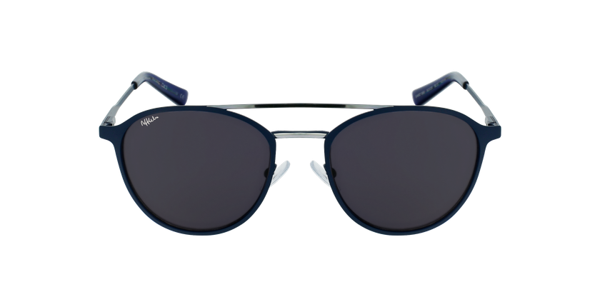 Gafas de sol MAC azul/plateado - vista de frente