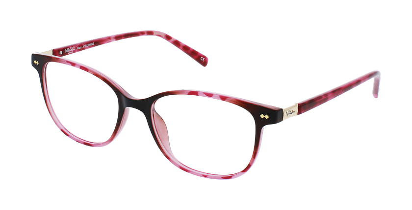GAFAS GRADUADAS mujer JOSEPHINE carey/rosa - vista de frente