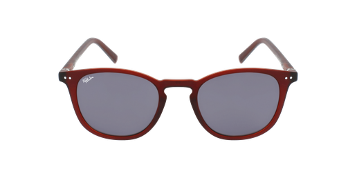 GAFAS GRADUADAS AFFLELOU FORTY SOLAR COLOR BURDEOS rojovista de frente