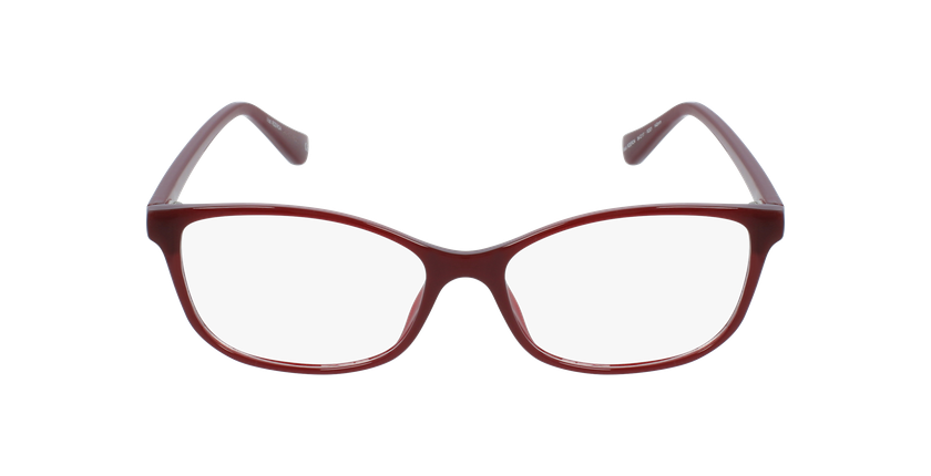 GAFAS GRADUADAS mujer RZERO4 rojo - vista de frente