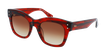 GAFAS GRADUADAS mujer ORNELLA rojo - vista de frente