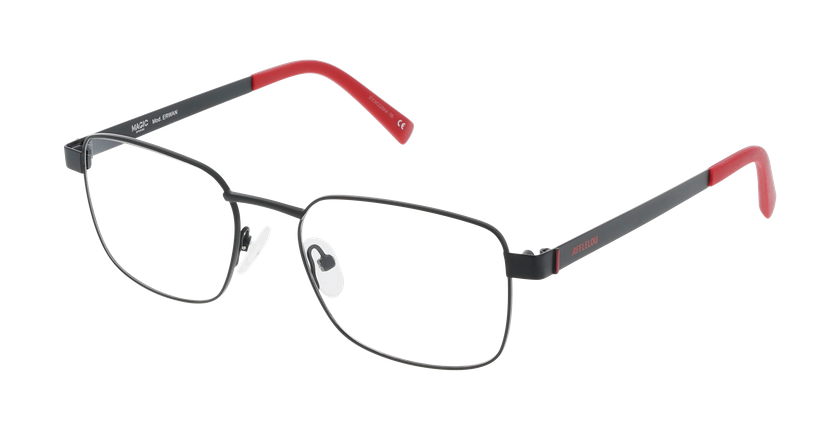 GAFAS GRADUADAS hombre ERWAN negro - vista de frente