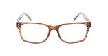 GAFAS GRADUADAS hombre DANIEL marrón - vista de frente