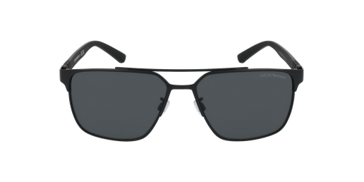 GAFAS DE SOL hombre EA2134 negro mate vista de frente