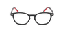 GAFAS GRADUADAS niños JORIS negro/rojo
