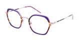 GAFAS GRADUADAS mujer MAGIC221 morado - vista de frente