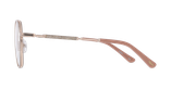 GAFAS GRADUADAS mujer MAGIC254 rosa/dorado - vista de frente