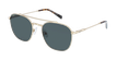 GAFAS DE SOL hombre PHIL dorado - vista de frente
