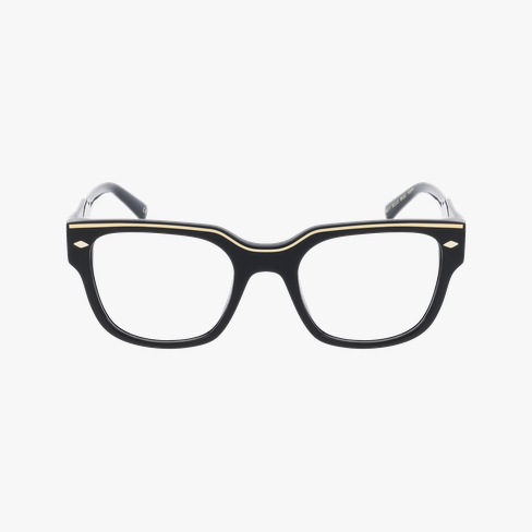 GAFAS GRADUADAS mujer CARACTÈRES FIL D'OR AUDACIEUSE negro/dorado