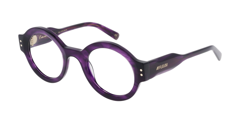 GAFAS GRADUADAS mujer DIPLOMATE morado - vista de frente