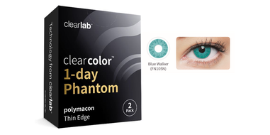 Lentillas CLEARCOLOR PHANTOM DIARIAS AZUL- 2L