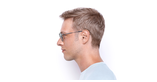 GAFAS GRADUADAS hombre MAGIC 184 azul/azul degradado - vista de frente