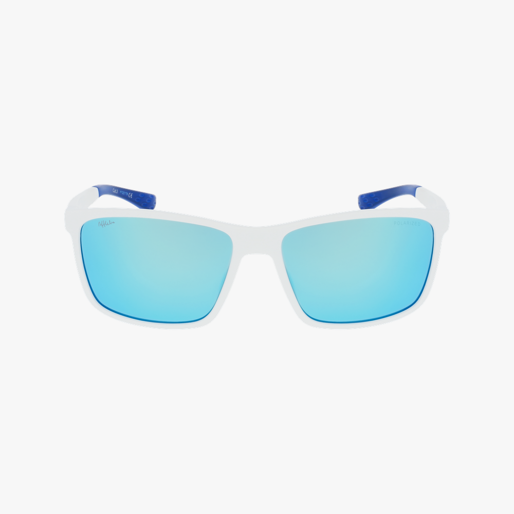 GAFAS DE SOL GABE POLARIZED blanco - vista de frente