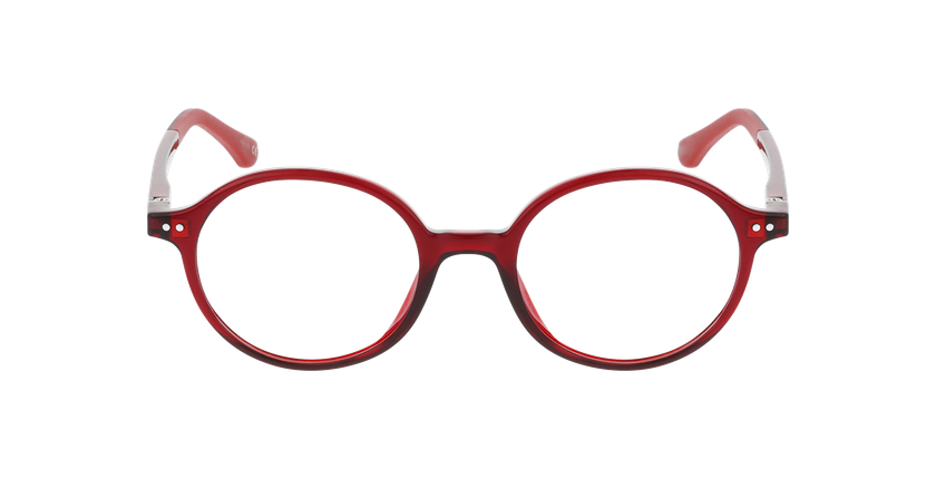 GAFAS GRADUADAS niños ALESSIO rojo - vista de frente
