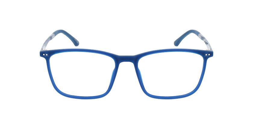GAFAS GRADUADAS hombre MAGIC 124 CARBONE azul/azul / negro - vista de frente