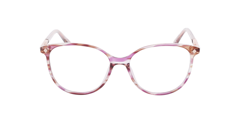 GAFAS GRADUADAS mujer MAGIC258 morado/rosa - vista de frente