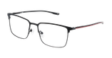 GAFAS GRADUADAS hombre MAGIC336 negro/negro brillante - vista de frente