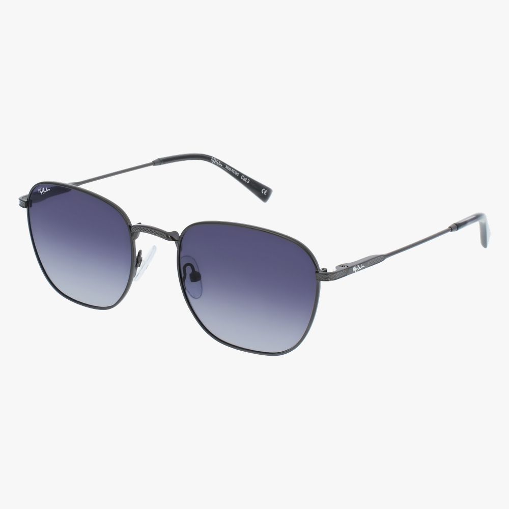 GAFAS DE SOL ROSS negro/gris - vista de frente