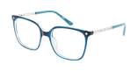 GAFAS GRADUADAS mujer MAGIC256 verde/turquesa - vista de frente