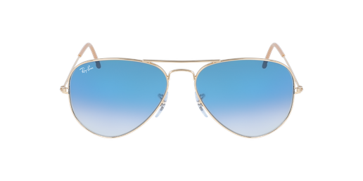 GAFAS DE SOL AVIATOR LARGE METAL dorado