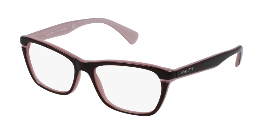 GAFAS GRADUADAS mujer RA 7091 rosa/negro - vista de frente