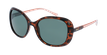 GAFAS DE SOL mujer FLORES POLARIZED carey/rojo - vista de frente