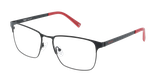 GAFAS GRADUADAS hombre ELVIS negro - vista de frente