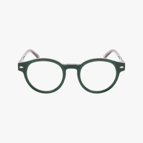 GAFAS GRADUADAS mujer CARACTÈRES DISCRÈTE verde