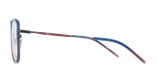 GAFAS GRADUADAS mujer MAGIC 186 azul/rosa - vista de frente