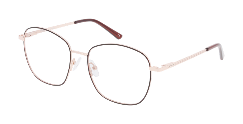 GAFAS GRADUADAS mujer MADDIE marrón/negro - vista de frente