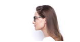 GAFAS GRADUADAS mujer MAGIC 198 negro - vista de frente