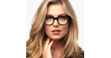 GAFAS GRADUADAS mujer AUDACIEUSE negro - vista de frente