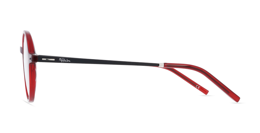 GAFAS GRADUADAS MAGIC 118 rojo/negro - vista de frente