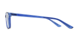 GAFAS GRADUADAS niños RZERO24 azul cristal/negro - vista de frente