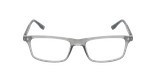 GAFAS GRADUADAS hombre EVANS gris/rojo - vista de frente