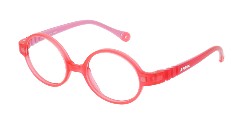 GAFAS GRADUADAS niños BABY rojo - vista de frente